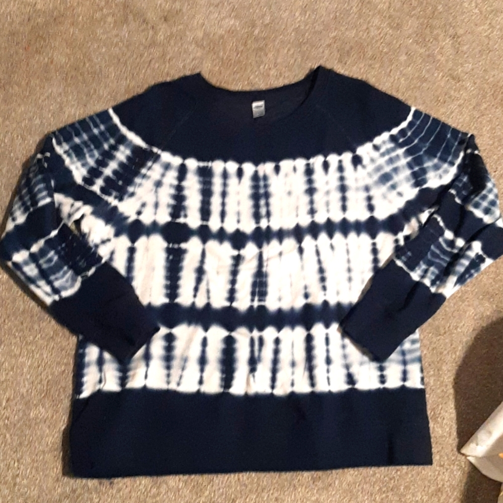 Tye dye old navy sweater NWOT